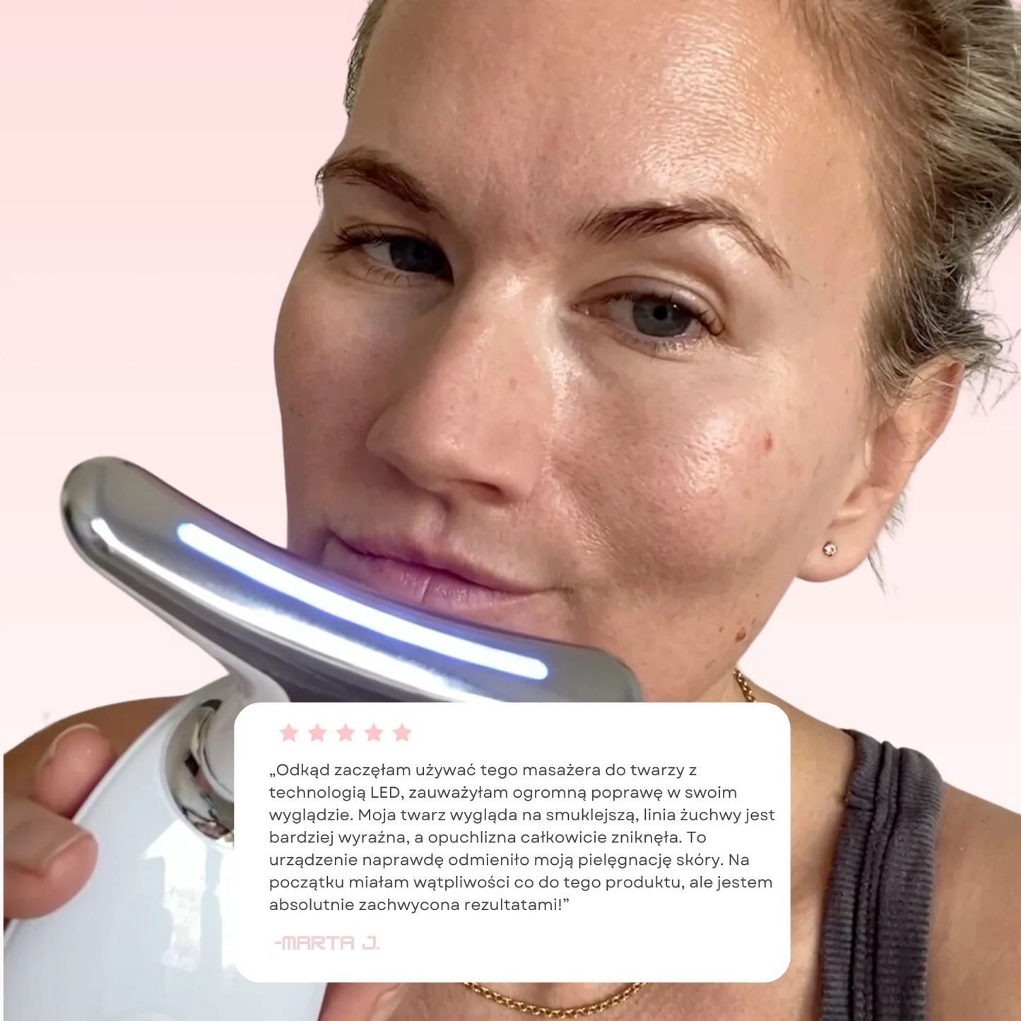 GLOW LANE – Urządzenie do pielęgnacji twarzy LED 7w1